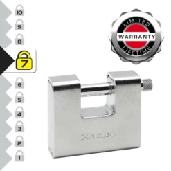 Cadenas Rectangulaire Blindé Master Lock 80mm -TOOLSTATION Soldes 11580 04