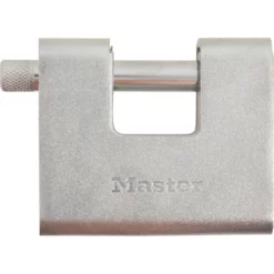 Cadenas Rectangulaire Blindé Master Lock 80mm
