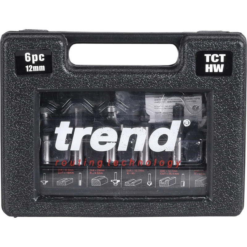 Coffret De Fraise De Défonceuse Trend 12mm 4 Coffret De Fraise De Défonceuse Trend 12mm – Image 2