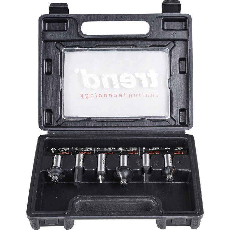 Coffret De Fraise De Défonceuse Trend 12mm 3 Coffret De Fraise De Défonceuse Trend 12mm