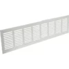 Grille D'aération En Aluminium 100 X 400mm Blanc -TOOLSTATION Soldes 15459