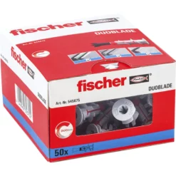 Cheville Autoforeuse Bi-matière Duoblade Fischer Pour Vis Ø4 à Ø5mm -TOOLSTATION Soldes 16454 02