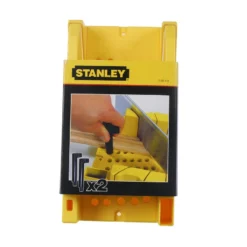 Boîte à Onglet Plastique Stanley 300x130x80mm 7 Boîte à Onglet Plastique Stanley 300x130x80mm -TOOLSTATION Soldes 16470 02