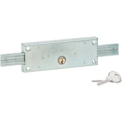 Serrure Rideau Métallique à Cylindre Thirard Ø 25mm Zingué