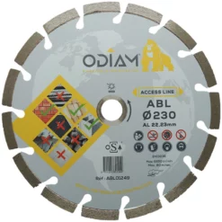 Disque Diamant Béton ABL Odiam Ø125 X 22,23mm