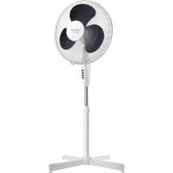 Ventilateur Sur Pied 3 Vitesses Blanc Ø40 Cm - 40W