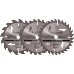 Silverline Lames Carbure TCT 135x12,7/10mm