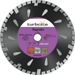 Disque Diamant Universel Ultimate Rapido Ø300 X 20mm