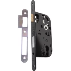 Serrure à Encastrer 900 NF Axe 50mm Bricard Titière Inox