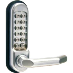 Garniture De Porte à Combinaison Mécanique Thirard Chromé Mat