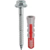 Chevilles + Vis Duopower Fischer 10x50mm -TOOLSTATION Soldes 37520