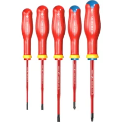 Jeu 5 Tournevis Protwist Slim Isolés Facom 5 Pièces