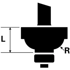 Fraise Pour Moulure 8mm 8,4x14mm -TOOLSTATION Soldes 47920 01