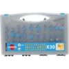 Coffret De Fraises De Défonceuses Assorties Leman 30 Pièces -TOOLSTATION Soldes 49546