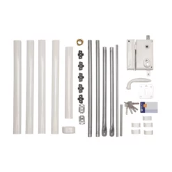 Serrure En Applique 3 Points Astral Axe 50mm Bricard Blanc - Droite Dispo 48H -TOOLSTATION Soldes 50211 02