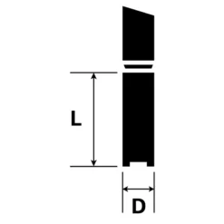 Fraise à Rainurer Bosch 8mm 3 X 8mm 9 Fraise à Rainurer Bosch 8mm 3 X 8mm -TOOLSTATION Soldes 50890 03