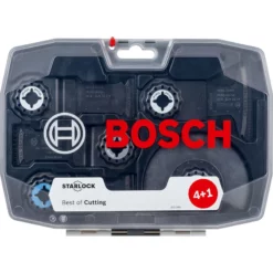 Coffret De Lames Plongeantes Bosch Starlock Métal/bois 5 Pièces -TOOLSTATION Soldes 51540 02