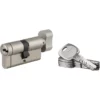 Cylindre à Bouton Transit-1 Nickelé 5 Clés Thirard 30 X 30mm -TOOLSTATION Soldes 51947