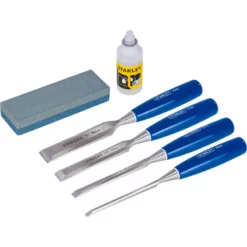 Coffret Ciseaux à Bois Stanley 6 Pièces