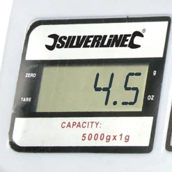 Silverline Balance Digitale 5kg -TOOLSTATION Soldes 62076 01
