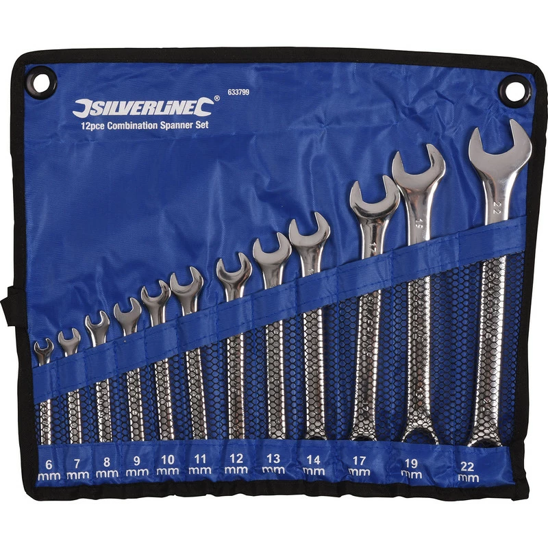 Silverline Jeu 12 Clés Mixtes 3 Silverline Jeu 12 Clés Mixtes