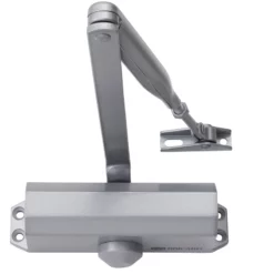 Ferme-Porte Hydraulique 610 Bricard Porte 80kg - Argent