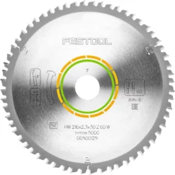 Lame De Scie à Onglet Festool 216x2,3x30 W60