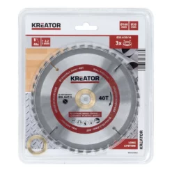 Kreator Lame De Scie Bois Universelle HM 160x30mm 40T -TOOLSTATION Soldes 74363 01