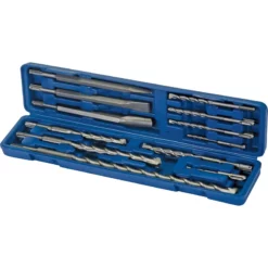 Coffret De Forets Et Burins SDS+ 12 Pièces