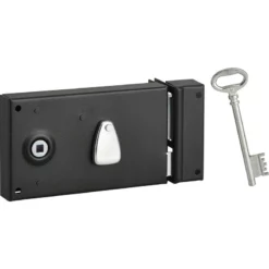 Serrure En Applique Horizontale à Fouillot Thirard 140 X 82mm Gauche
