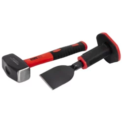 Olympia Kit Ciseau De Maçon & Marteau -TOOLSTATION Soldes 89938 01