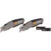 Lot De 2 Couteaux Utilitaires à Chargement Automatique + 50 Lames Toughbuilt