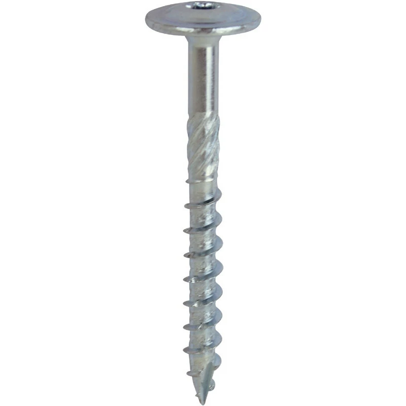 Vis Bois Tête Large TX Acier Inoxydable 8x300mm FP T40 3 Vis Bois Tête Large TX Acier Inoxydable 8x300mm FP T40